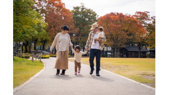 散歩を楽しむと、「こんな良いことがある！」というお話