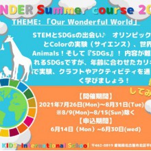 COCOAS KIDS International Schoolキンダーガーデンサマーコース開催決定！！